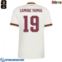 Fotballdrakt Herre Spania Lamine Yamal #19 Bortedrakt VM 2026 Kortermet